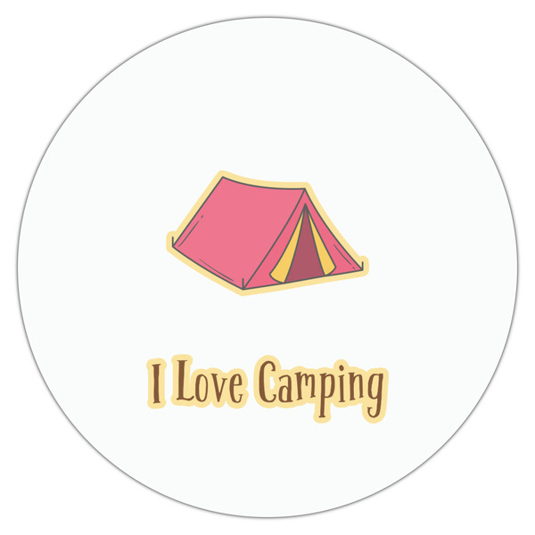Summer Camping Drink Topper - Large - Single