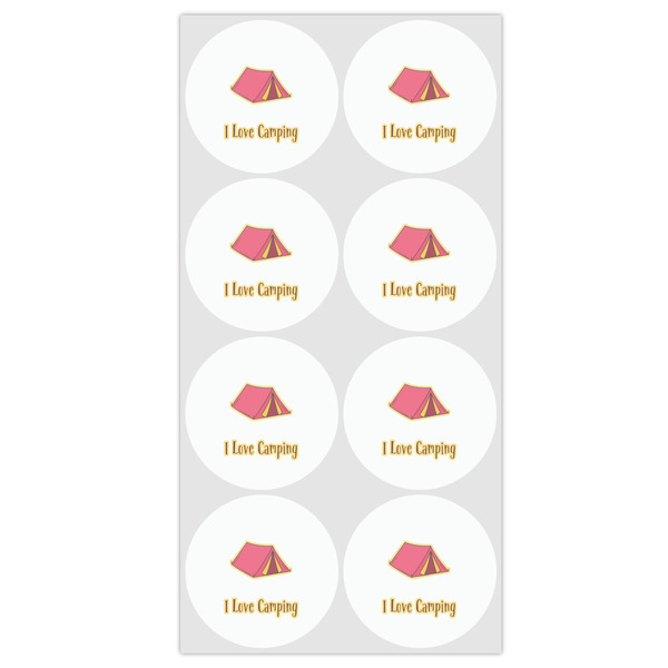 Summer Camping Drink Topper - Medium - Set of 12