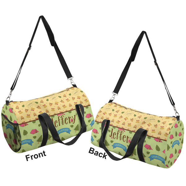 Summer Camping Duffle bag small front and back sides