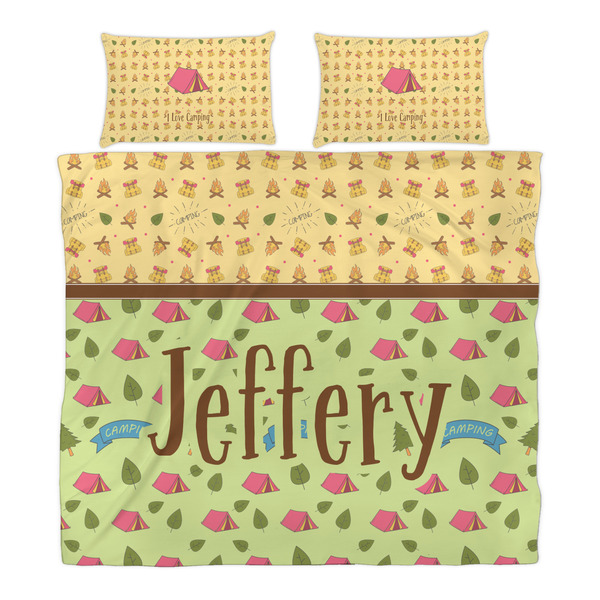 Summer Camping Duvet Cover Set - King - Alt Approval