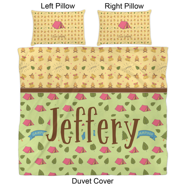 Summer Camping Duvet Cover Set - King - Approval