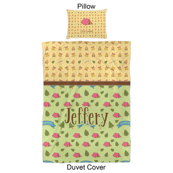 Summer Camping Duvet Cover Set - Twin XL - Approval