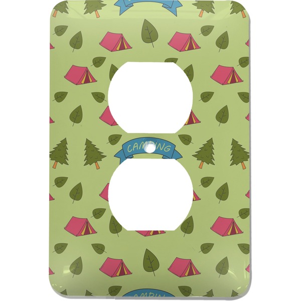 Custom Summer Camping Electric Outlet Plate