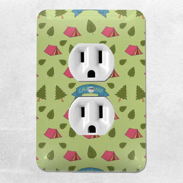 Summer Camping Electric Outlet Plate - LIFESTYLE