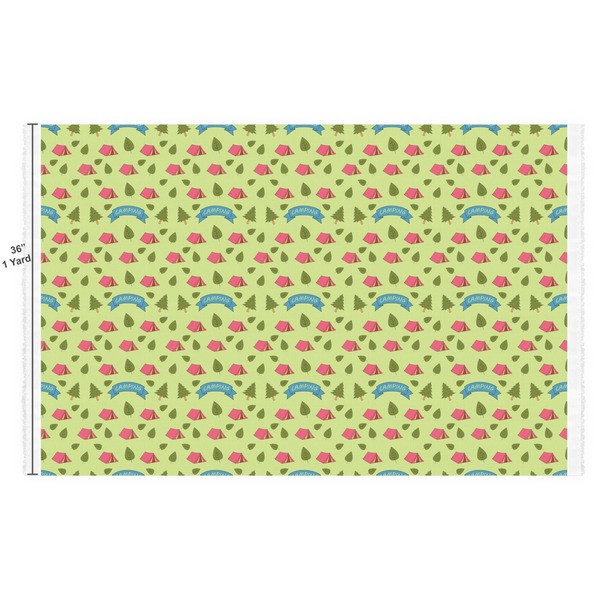 Summer Camping Fabric Full Yard