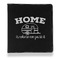 Summer Camping Leather Binder - 1" - Black (Personalized)
