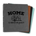Summer Camping Leather Binder - 1" (Personalized)