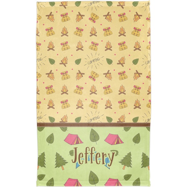 Summer Camping Finger Tip Towel - Full View
