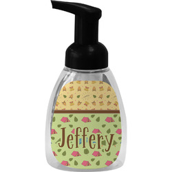 Summer Camping Foam Soap Bottle - Black (Personalized)