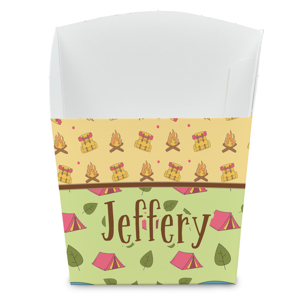 Custom Summer Camping French Fry Favor Boxes (Personalized)