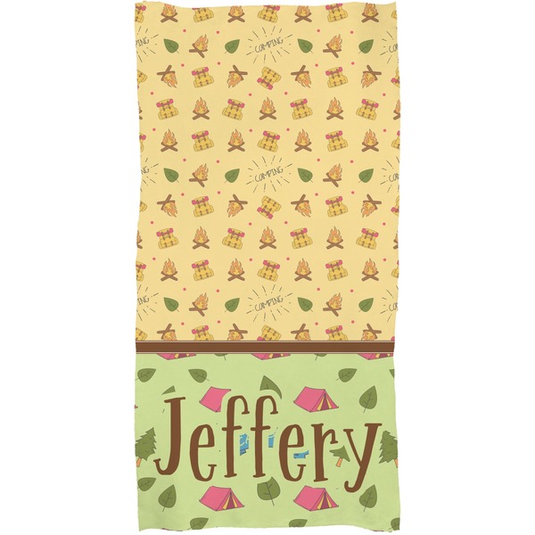 Summer Camping Full Sized Bath Towel - Apvl