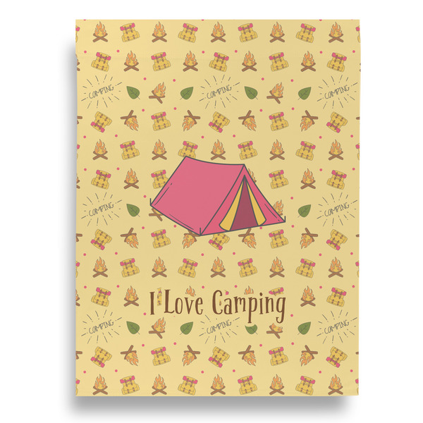 Summer Camping Garden Flags - Large - Double Sided - BACK