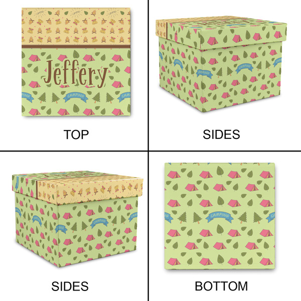 Summer Camping Gift Boxes with Lid - Canvas Wrapped - XX-Large - Approval
