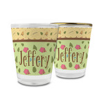 Summer Camping Glass Shot Glass - 1.5 oz (Personalized)