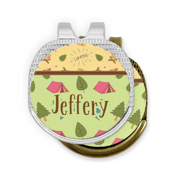 Summer Camping Golf Ball Marker Hat Clip - PARENT/MAIN