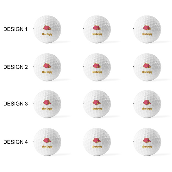 Summer Camping Golf Balls - Titleist - Set of 12 - APPROVAL