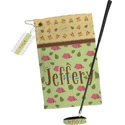Summer Camping Golf Towel Gift Set (Personalized)