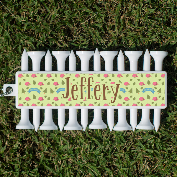 Custom Summer Camping Golf Tees & Ball Markers Set (Personalized)