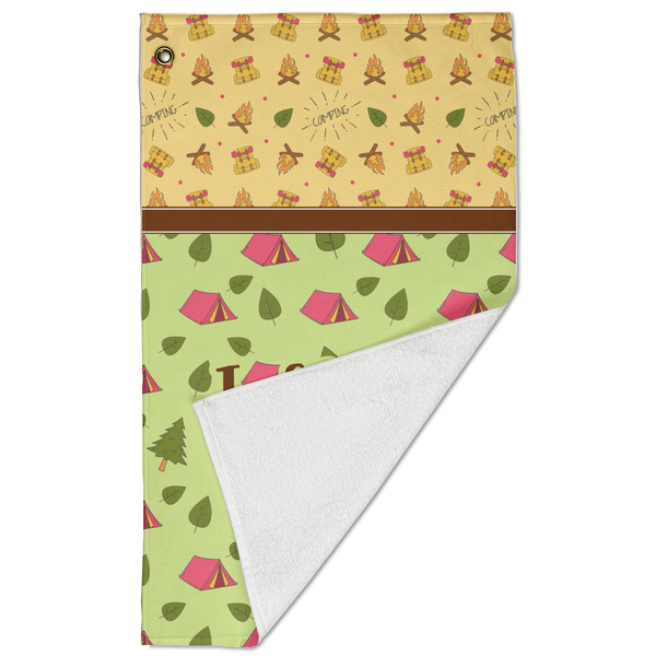Summer Camping Golf Towel - Folded (Large)