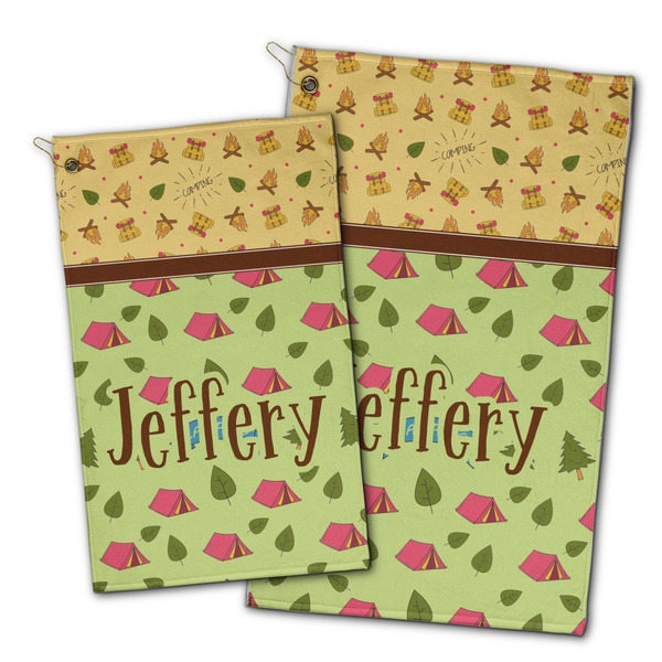 Summer Camping Golf Towel - PARENT (small and large)