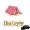 Summer Camping Graphic Car Decal