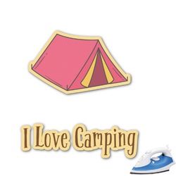 Summer Camping Graphic Iron On Transfer (Personalized)