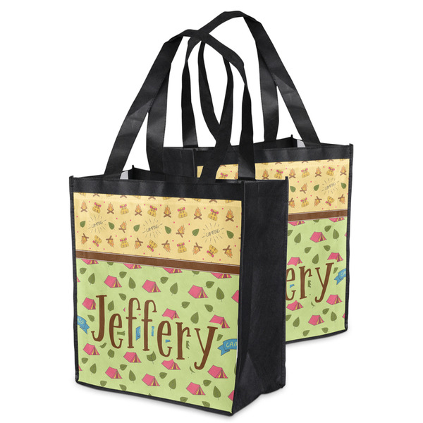 Summer Camping Grocery Bag - MAIN