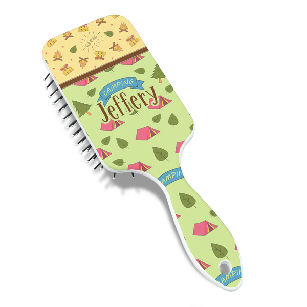 Summer Camping Hair Brush - Angle View