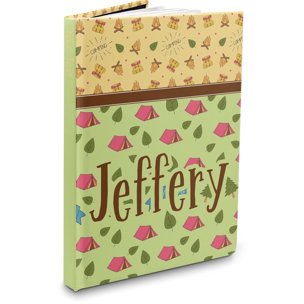 Custom Summer Camping Hardbound Journal (Personalized)