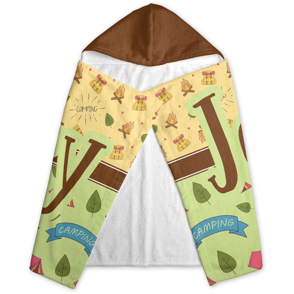 Summer Camping Hooded Towel - Folded