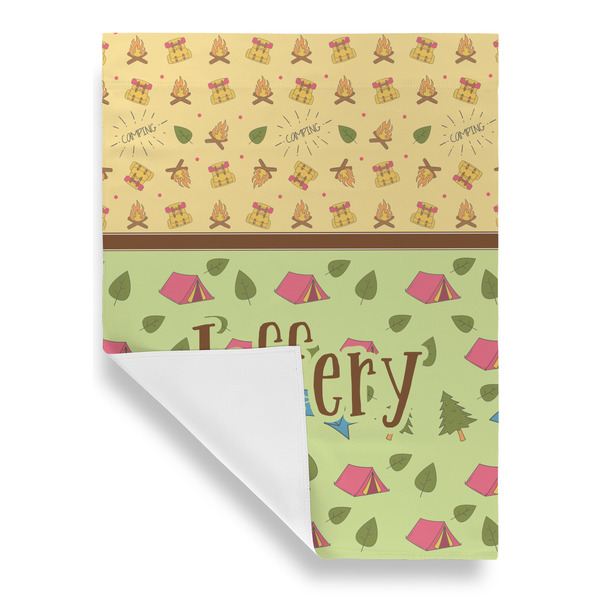 Summer Camping House Flags - Single Sided - FRONT FOLDED