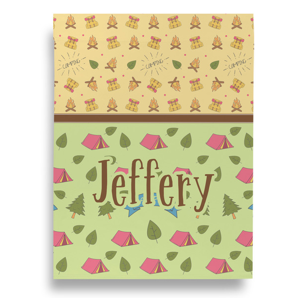 Summer Camping House Flags - Single Sided - FRONT