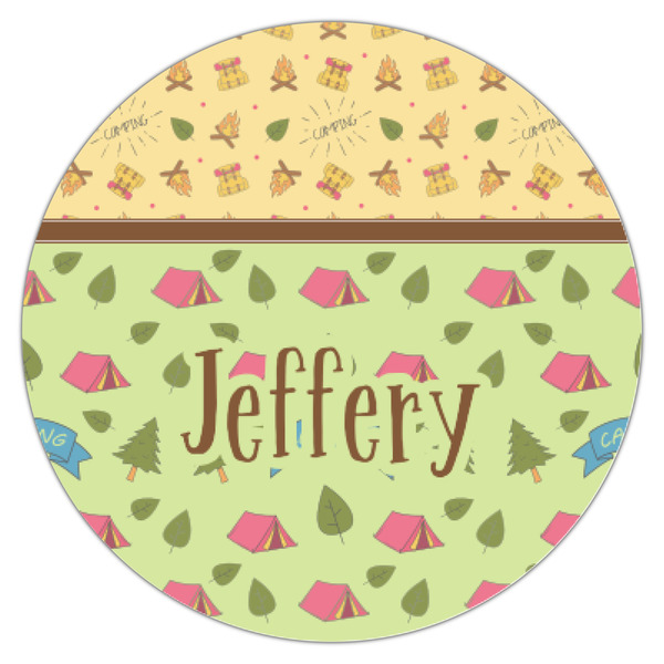 Summer Camping Icing Circle - XSmall - Single