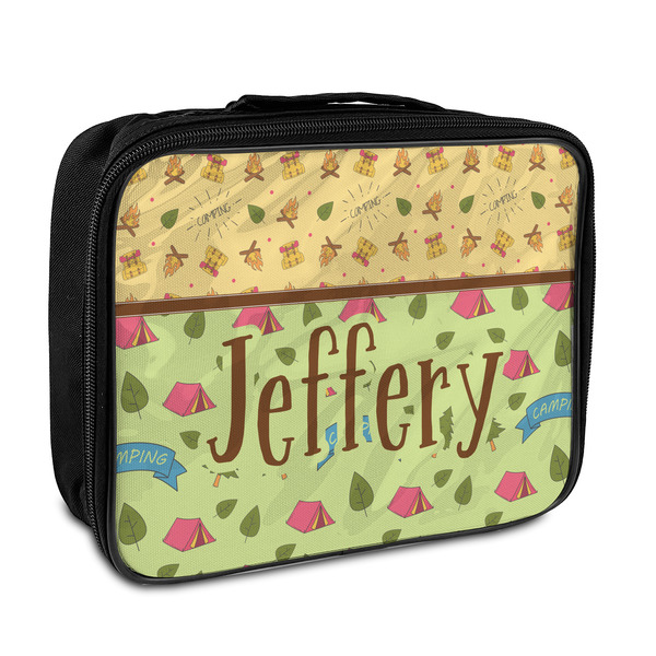 Custom Summer Camping Insulated Lunch Bag (Personalized)