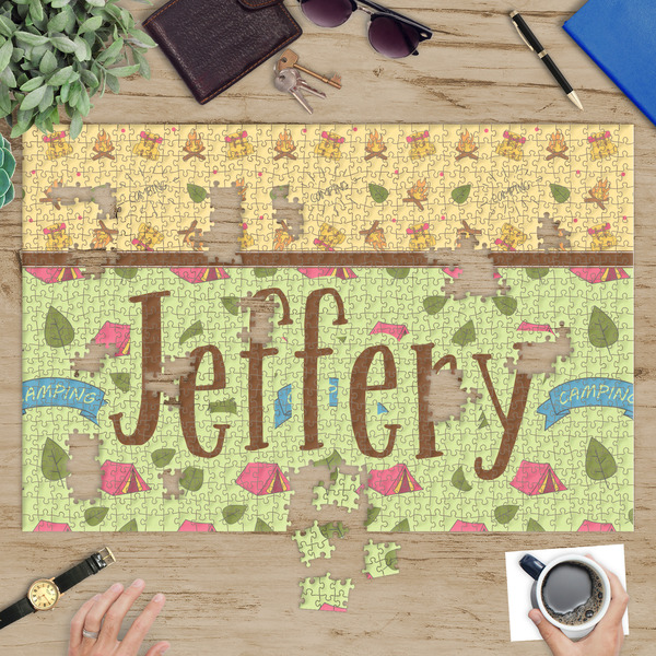 Summer Camping Jigsaw Puzzle 1014 Piece - In Context