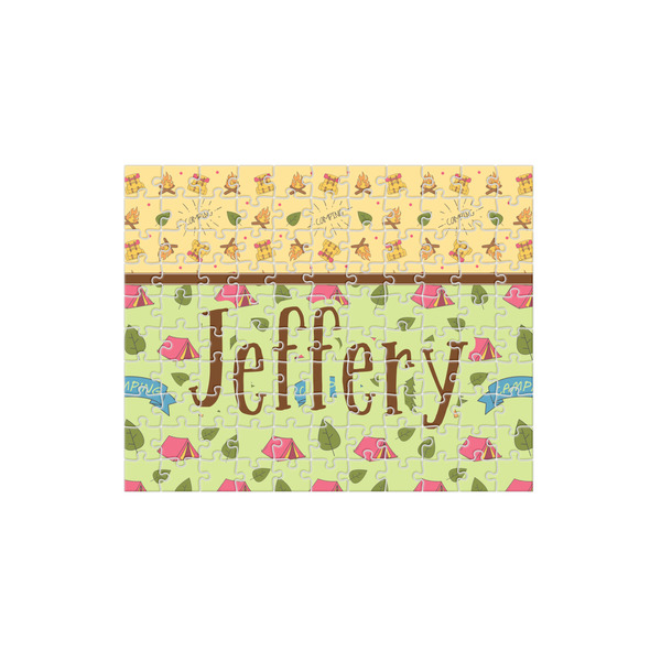 Custom Summer Camping 110 pc Jigsaw Puzzle (Personalized)