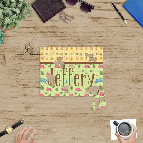 Summer Camping Jigsaw Puzzle 252 Piece - In Context