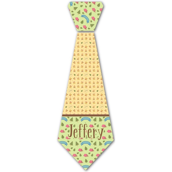 Custom Summer Camping Iron On Tie (Personalized)