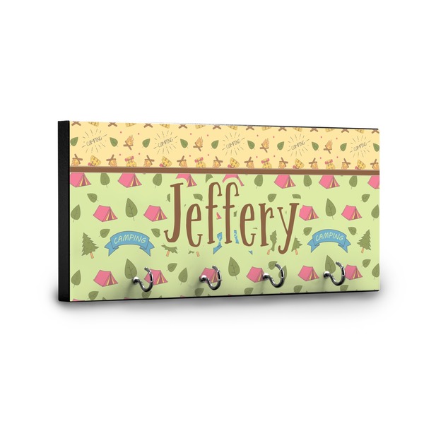 Summer Camping Key Hanger - Front View with Hooks