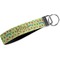 Summer Camping Webbing Keychain FOB with Metal