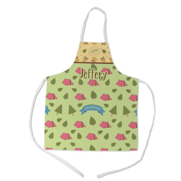 Custom Summer Camping Kid's Apron w/ Name or Text