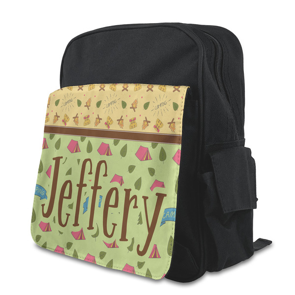 Custom Summer Camping Preschool Backpack (Personalized)