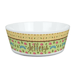 Summer Camping Kid's Bowl (Personalized)
