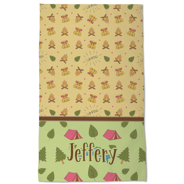 Summer Camping Kitchen Towel - Poly Cotton - Full Front