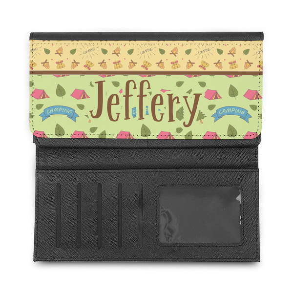 Summer Camping Ladies Wallet - Half Way Open