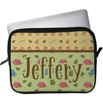Summer Camping Laptop Sleeve / Case - 15" (Personalized)