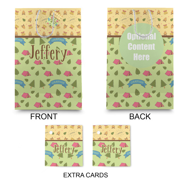 Summer Camping Large Gift Bag - Approval