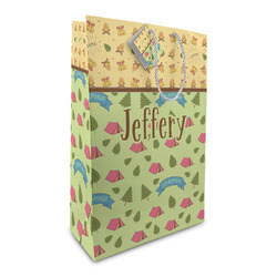 Summer Camping Large Gift Bag (Personalized)