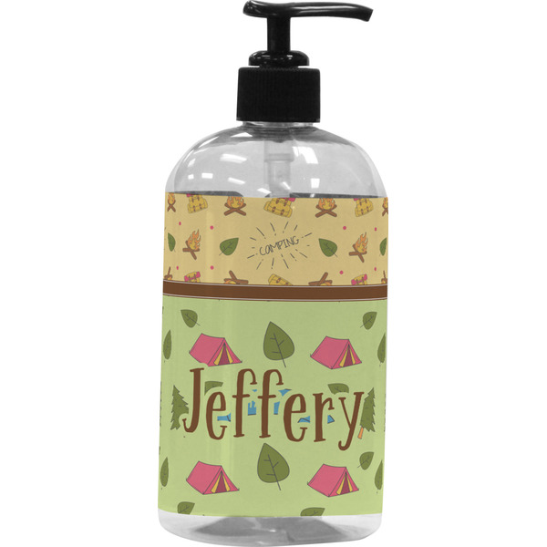 Custom Summer Camping Plastic Soap / Lotion Dispenser (Personalized)
