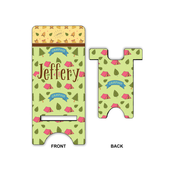 Summer Camping Large Phone Stand - Front & Back